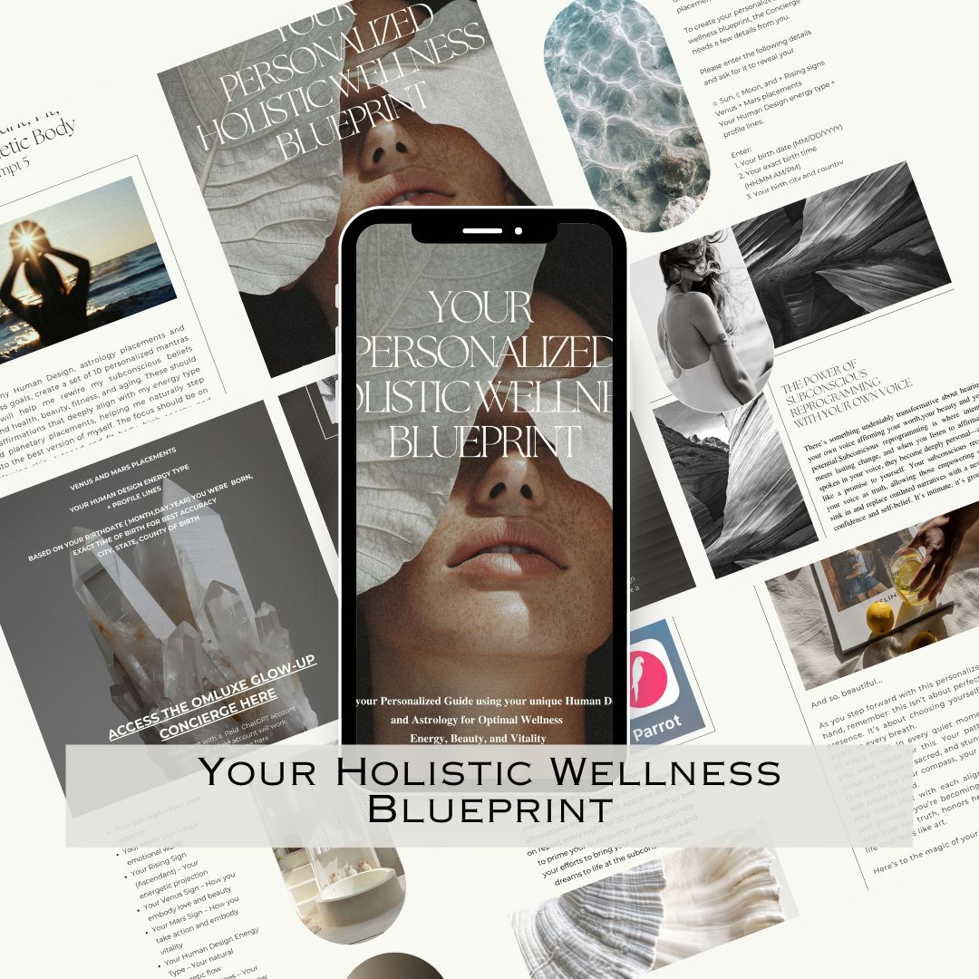The Glow Up AI Concierge + Your Holistic Wellness Blueprint